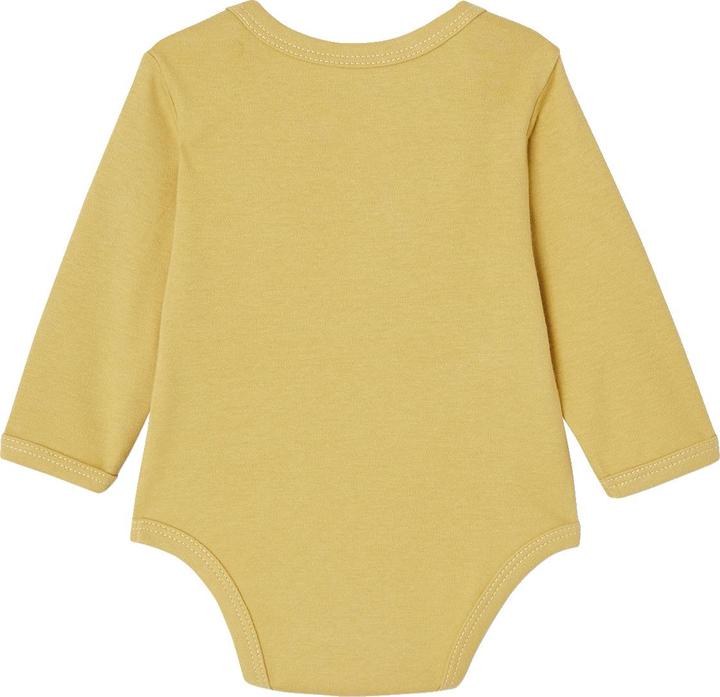 Image du produit Vertbaudet Collection Bio : Lot de 3 bodies bébé manches longues à enfiler, coeurs (56)