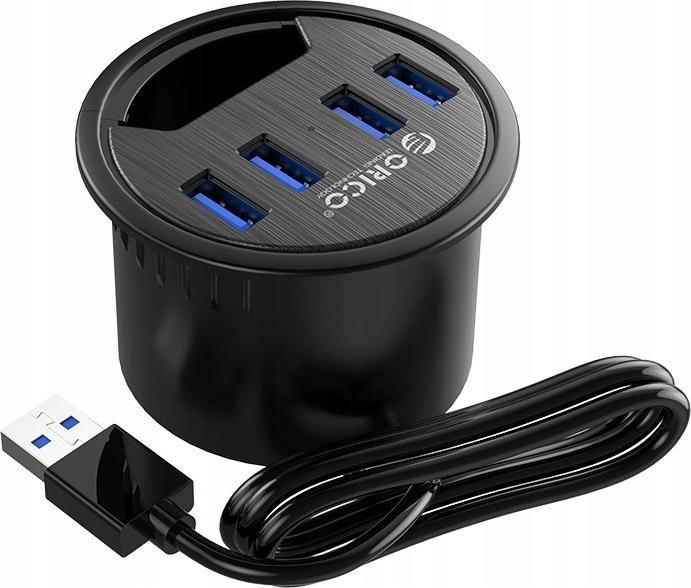 Produktbild Orico HUB USB-A 3.1 4XUSB-A 5GBPS DESKTOP (USB-A, 4 Ports)