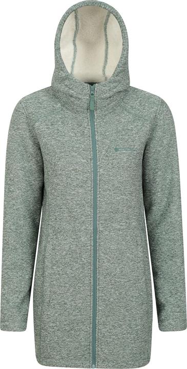 Actual product image Mountain Warehouse Womens/Ladies Mallaig Longline Fleece Jacket (38)