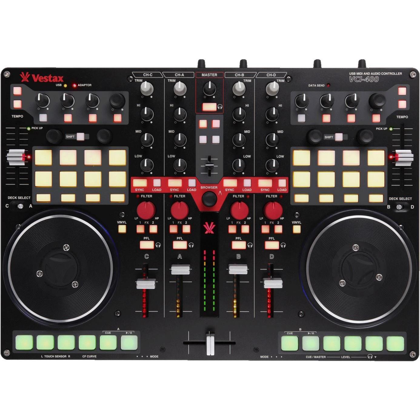 DJ機材 Vestax / CF-40 The Vestax VCI-400 Ean Golden Edition - DJ TechTools