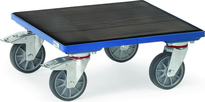 Actual product image Fetra Crate roller 2173 - Grooved rubber (400 kg)