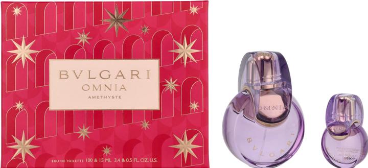 Produktbild Bulgari Bvlgari Omnia Amethyst Christmas 2023 Eau de Toilette 100 / Eau de Toilette 15 (Eau de Toilette, 115 ml)