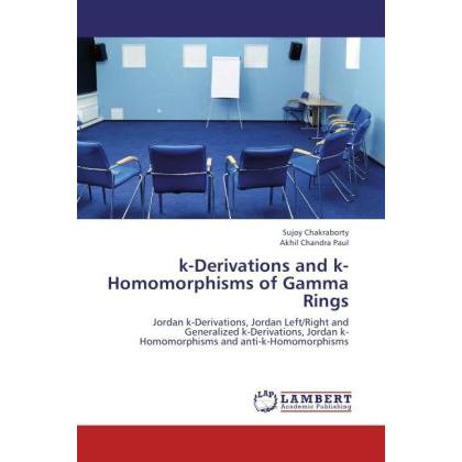 k-Derivations and k-Homomorphisms of Gamma Rings, Fachbücher