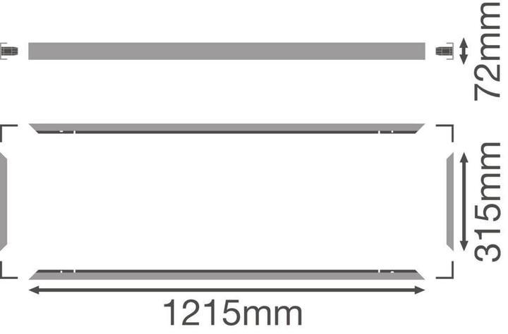 Produktbild Ledvance PL 1200X300 SF MOUNT