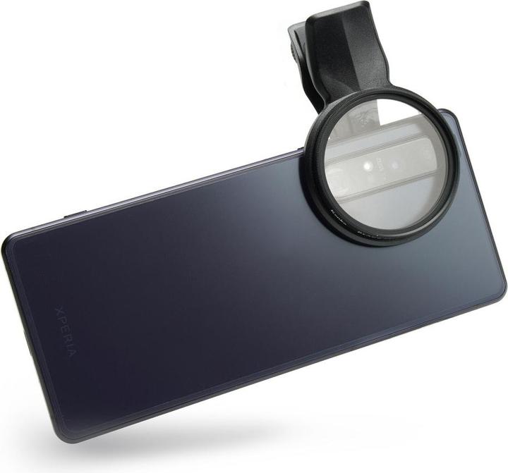 Actual product image Kenko Exapro Smartphone Black Mist Filter Clip 49mm (49 mm, Effect filter, Neutral density filter, 49 mm)