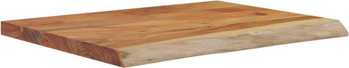 Produktbild VidaXL Wandregal Rechteckig Baumkante Hängeregal Büro Regal Massivholz Akazie (40 x 2.5 x 2.5 cm)