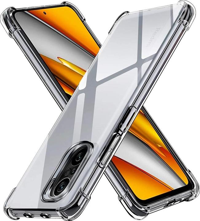 Produktbild Screenguard Xiaomi Poco F3 Hülle Crystal Soft Airbag Bumper (Xiaomi Poco F3)