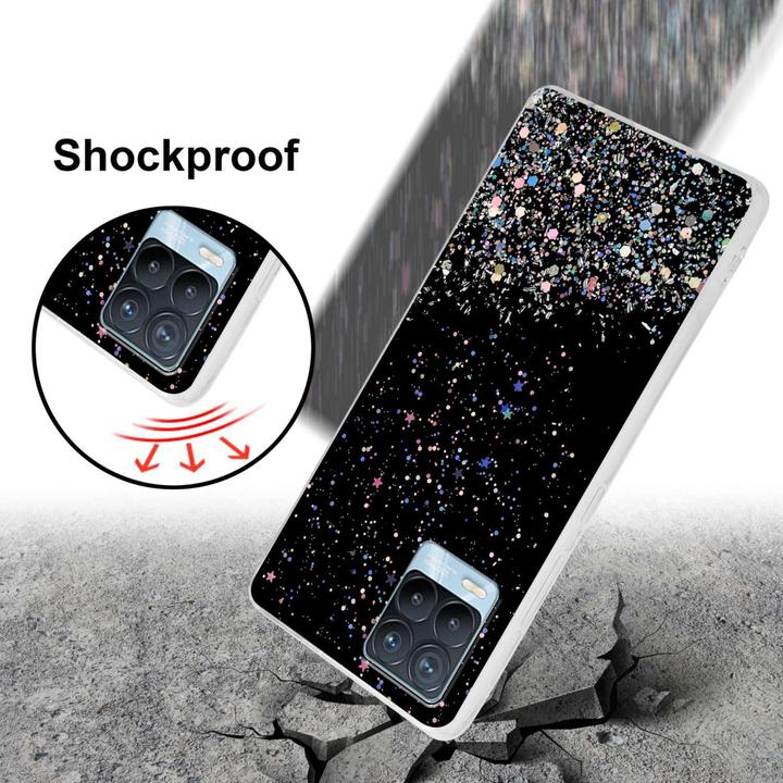 Produktbild Cadorabo TPU Hülle für Realme 8 4G / 8 PRO mit Glitzer (Realme 8 Pro, realme 8)