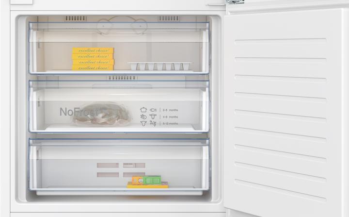 Actual product image Neff N 50, built-in fridge-freezer with bottom freezer compartment, 193.5 x 70.8 cm, flat hinge, KB7962F (383 l)