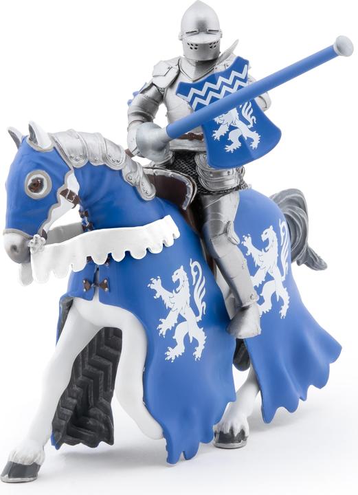 Image du produit Papo Cheval du chevalier du Lion avec lance