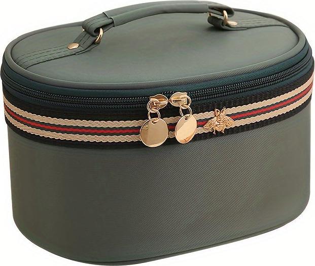 Actual product image Only-Bags.Store Waterproof nylon cosmetic bag with large capacity, portable travel make-up organiser