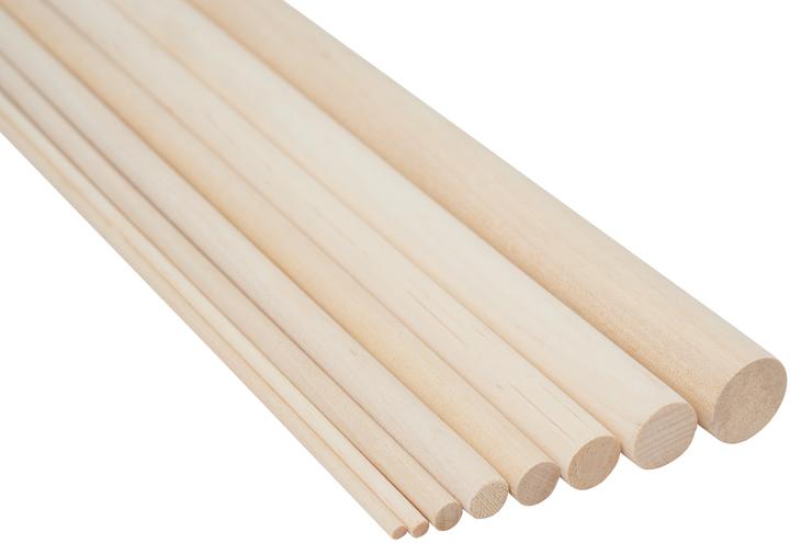 Image du produit VBS Bâtons ronds en bois, 30 cm