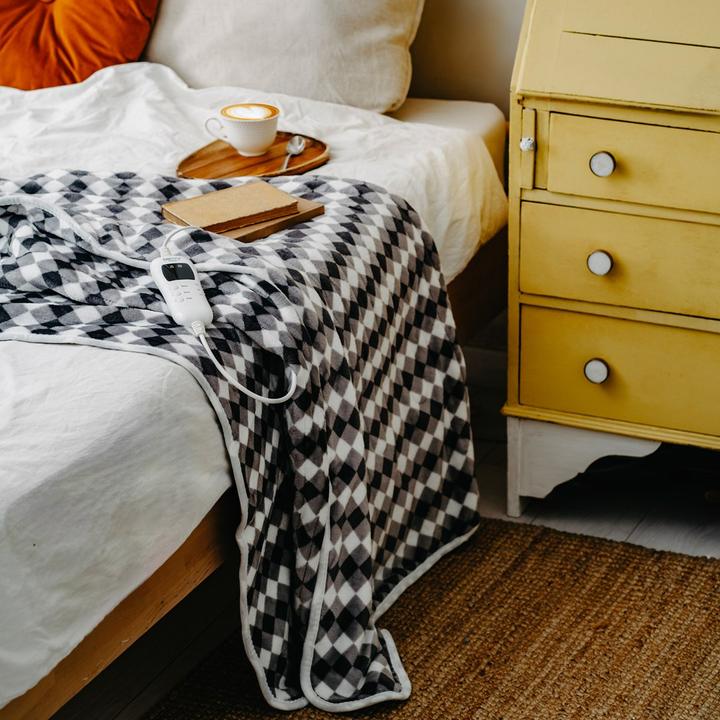 Produktbild Camry | Electirc heating throw-blanket with timer | CR 7442 | Number of heating levels 7 | Number of perso
