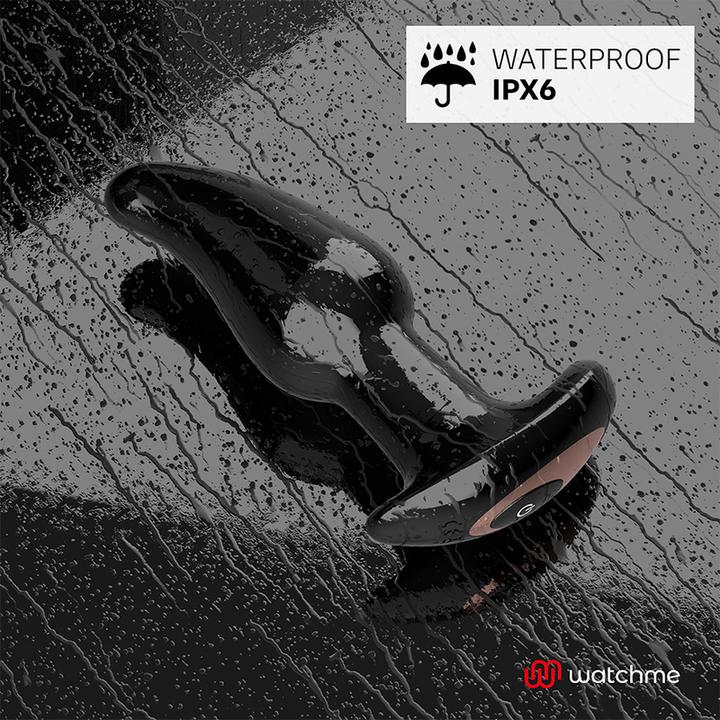 Actual product image Anbiguo Anal vibrator "Amadeus" with rotating beads and remote control