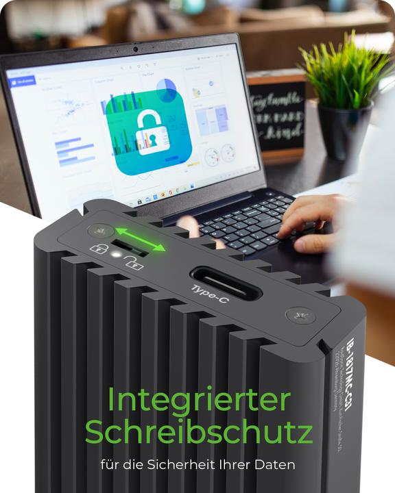 Immagine prodotto Icy Box IB-1817MC-C31 (M.2 2280, M.2 2242, M.2 2260, M.2 2230, M.2)