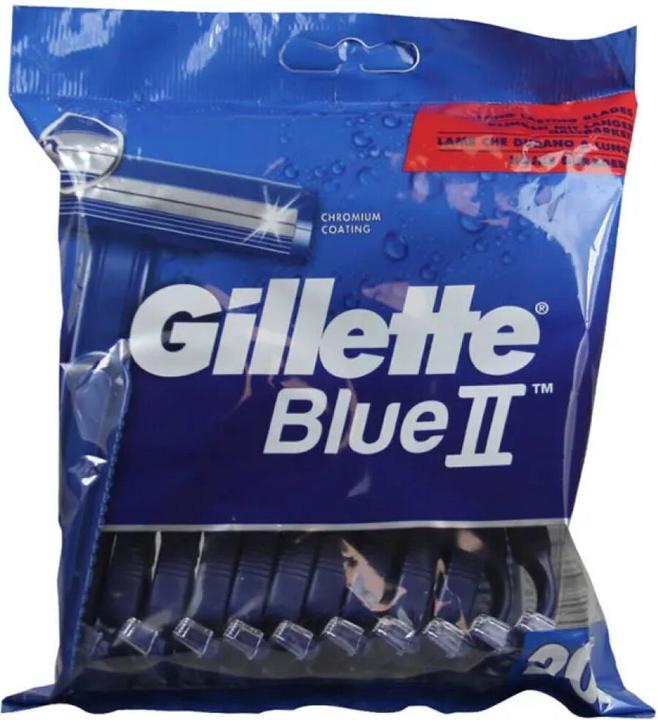 Produktbild Gillette Einweg Rasierer Blue II 20er