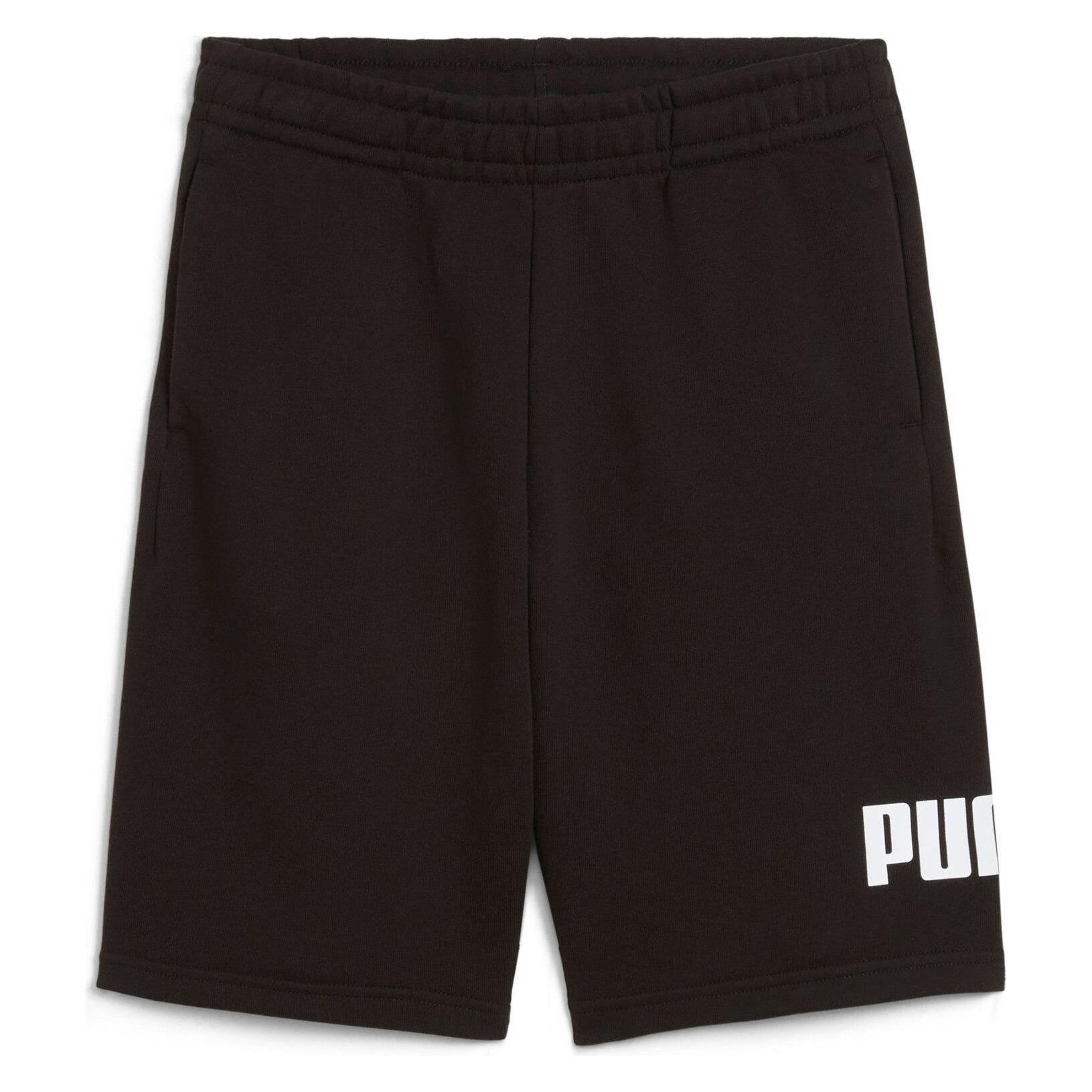 Puma, Jongens, Sportbroek, Ess Nr. 1 Logo Korte Broek Tr B (164), Zwart