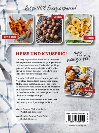 Produktbild Tefal: Heissluftfritteuse Easy Fry & Grill (Deutsch, Antje Watermann, 2023)