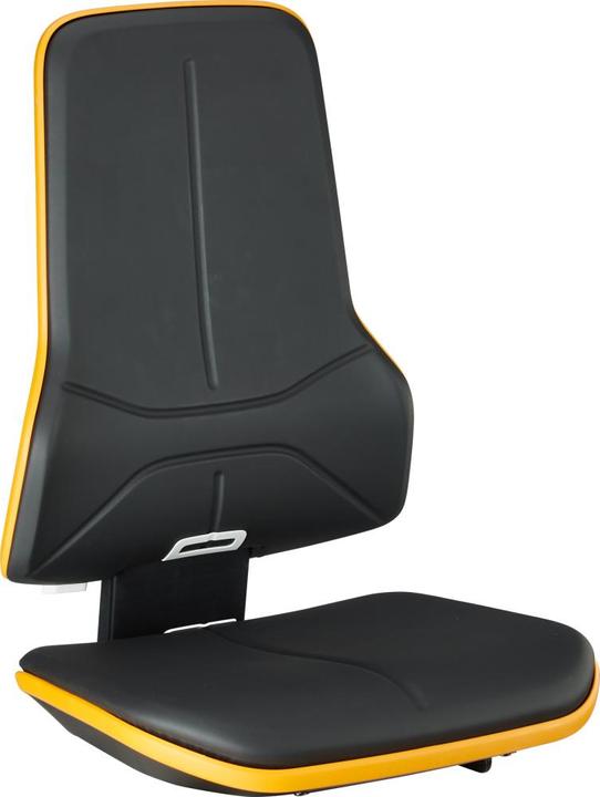 Bimos Polster für Arbeitsstuhl Neon, ESD, Kunstleder Magic, schwarz