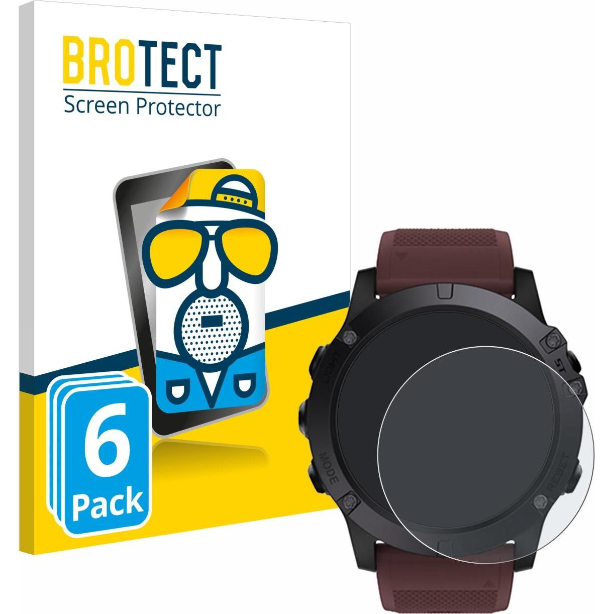 BROTECT Entspiegelungsfolie Displayschutz Displayschutzfolie Folie Matt, Smartwatch Schutzfolie, Schwarz