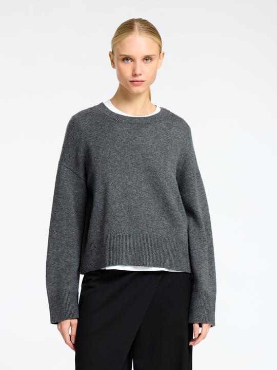 Produktbild Selected Slflara Ls Knit O-Neck Bf (L)