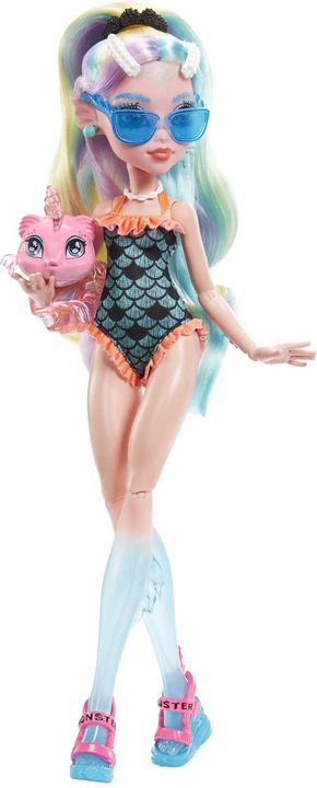 Immagine prodotto Monster High Bambola Lagoona Blu con animale domestico e accessori