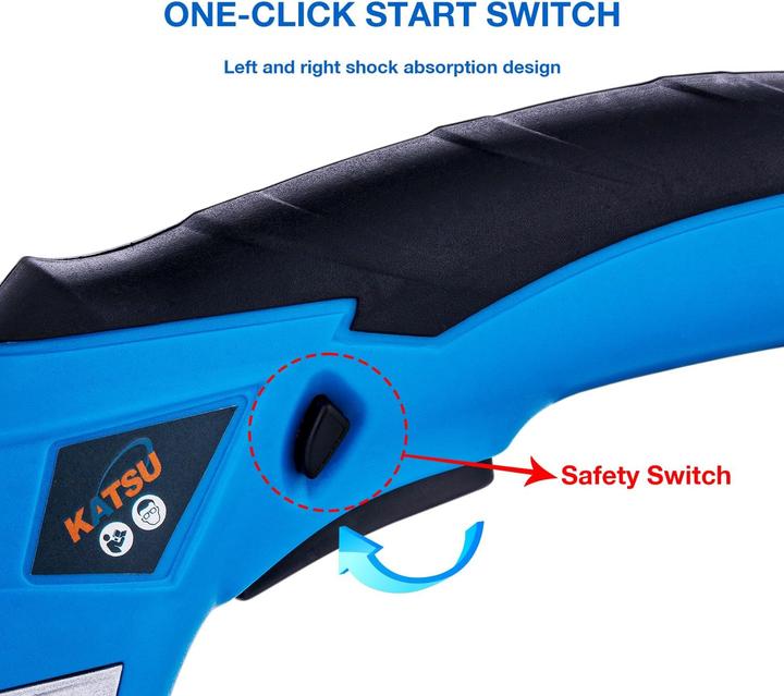 Actual product image Katsu Tools Electric fabric scissors