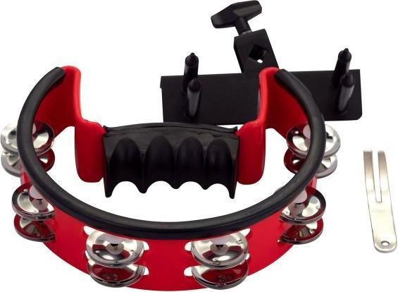 Actual product image Pearl PTM-50 BHR Tambourine with holder
