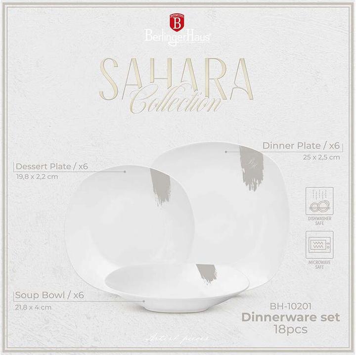 Produktbild BerlingerHaus Haus 18-teiliges Teller-Set Sahara Collection (18 x)