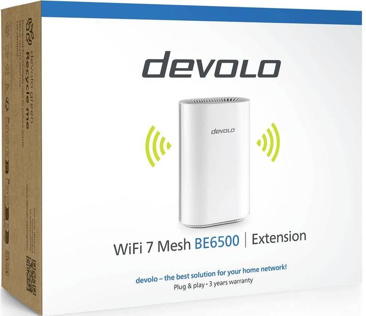 Actual product image Devolo Devo WiFi 7 Mesh BE6500 Extension