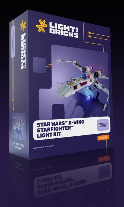 Produktbild Light my bricks LMB 2.0 LED Licht Set für LEGO 75355 Star Wars X-Wing Starfighter