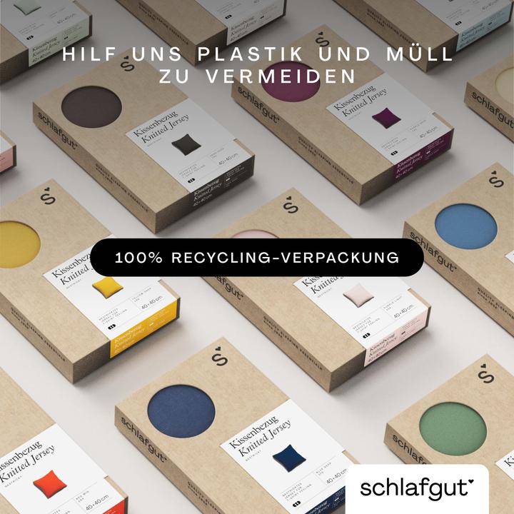 Produktbild schlafgut Knitted Jersey (Duvetbezug, 80 x 80 cm)