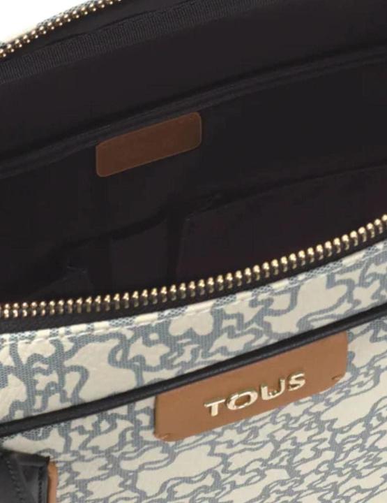 Actual product image Tous Kaos Mini Act Tote Bag with Adjustable Strap and Multiple Compartments