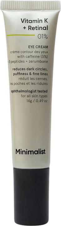 Image du produit Minimalist Vitamin K + Retinal 01% Eye Cream (Crème pour les yeux, Nuit)