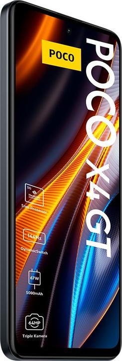 Actual product image Xiaomi Poco X4 GT (256 GB, Black, 6.60", Dual SIM, 5G)