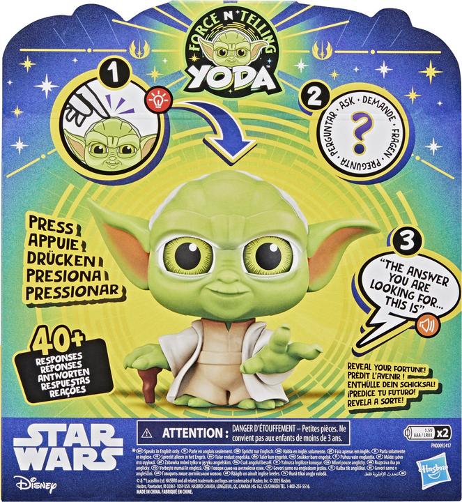 Produktbild Star Wars HAS SW interactive toy Force and Telling Yoda