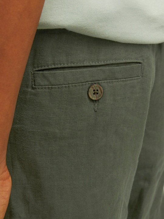 Actual product image Jack & Jones Jpstkarl Jjlawrence Linen Chino Sn Jnr (152)