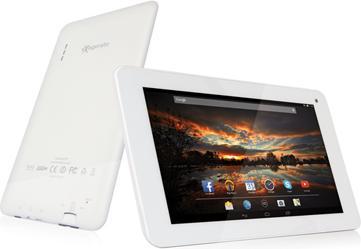 Actual product image Hamlet Zelig PAD 470P White 7 HD Display Quad Core Storage 8 GB + MicroSD Slot WIFI Bluetooth Camera (WLAN only, 7", 8 GB, White)