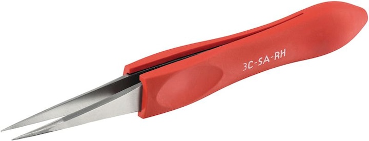 Actual product image Rubis Tweezers 3-SA-RH