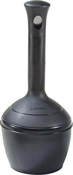 Actual product image Justrite Safety stand ashtray, flame-extinguishing