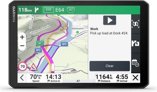 Produktbild Garmin Dezl LGV820, EU MT-D Truck/LKW Navigation (8")