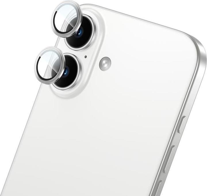 Actual product image Yesido Linsenschutz WB54 für iPhone 16 / 16 Plus, SCHWARZ / SCHWARZ (Apple iPhone 16, Apple iPhone 16 Plus)