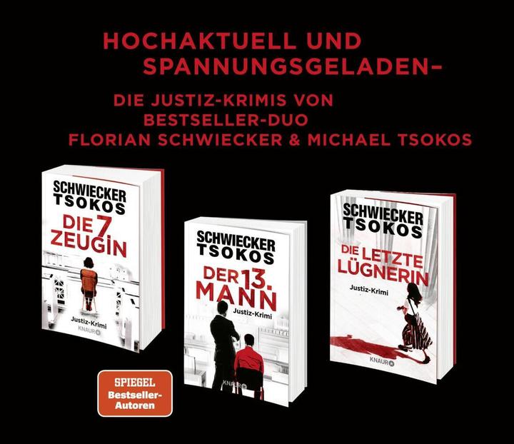 Image du produit Der 1. Patient (Allemand, Florian Schwiecker, Michael Tsokos, 2024)