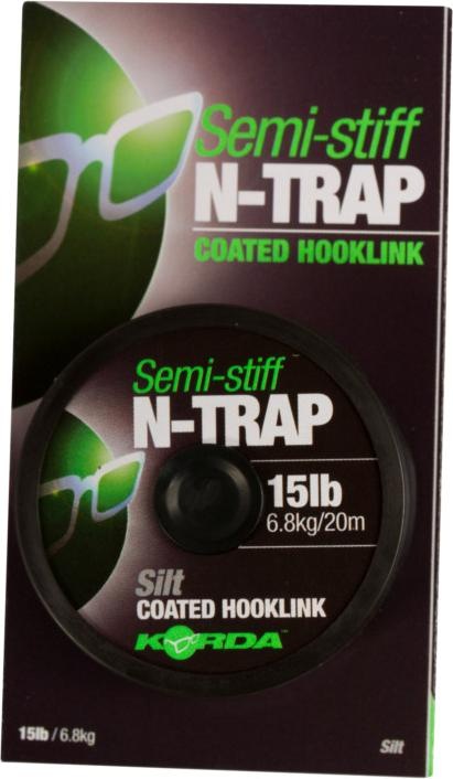 Actual product image Korda carp leader n-trap semi -stiff 6.8kg