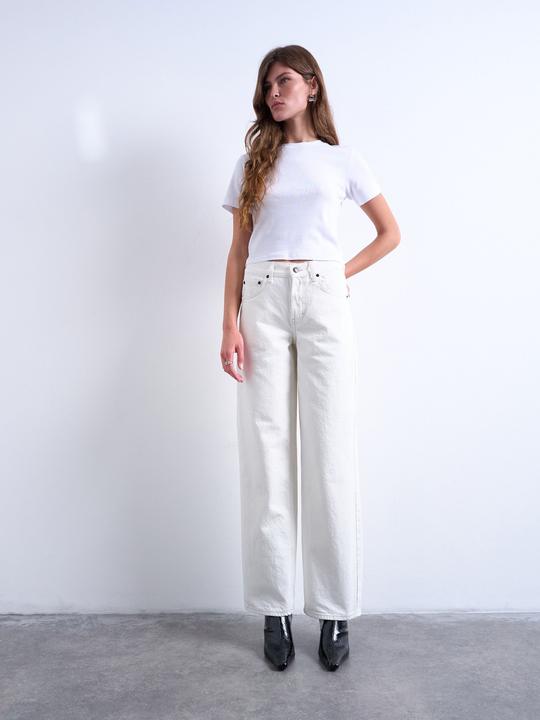 Immagine prodotto Spokey Weiter Beinschnitt Niedrige Taille Jeans Weit geschnitten (32)