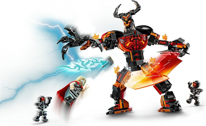 Immagine prodotto LEGO Figura di costruzione di Thor contro Surtur (76289, LEGO Marvel)