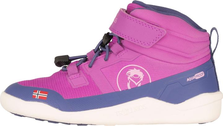 Mallow Pink, Violet Blue, Wild Rose