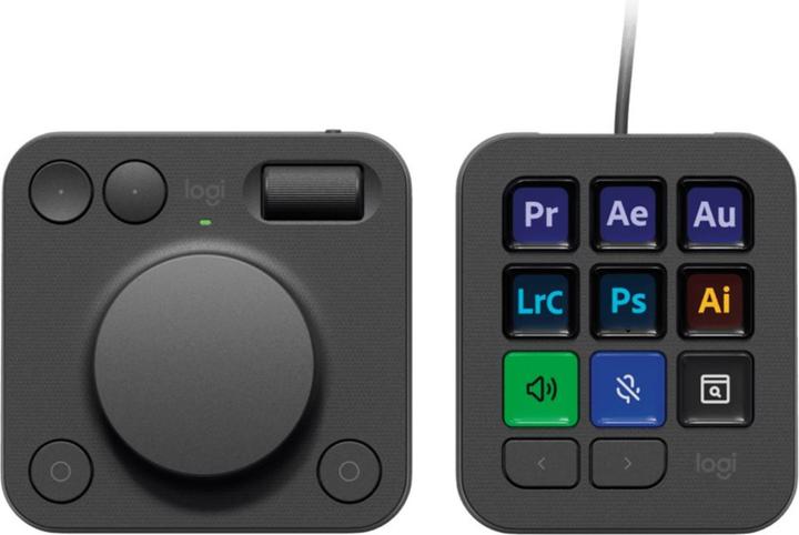 Immagine prodotto Logitech Mx Creative Console (Senza layout di tastiera, Cablato)