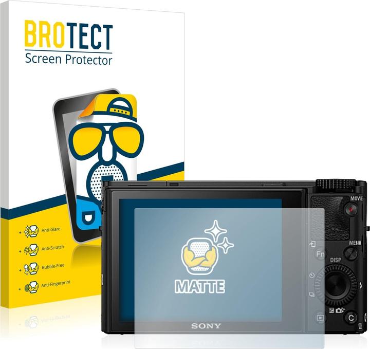 BROTECT Anti-glare screen protector matt (Screen protector, Cyber-Shot DSC-RX100 IV)