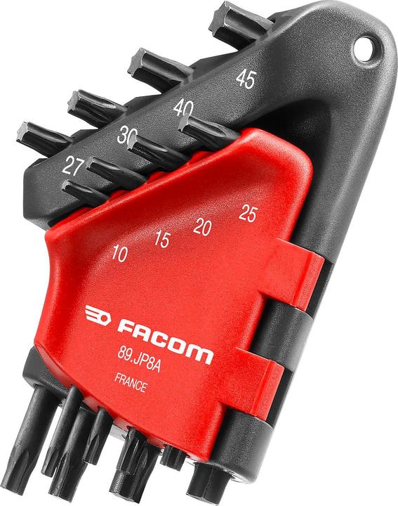 Actual product image Facom 8 Torx Keys Set